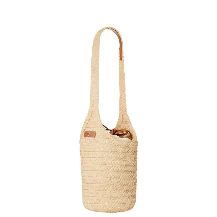 Women Helen Kaminski Shoulder Bags Camarillo S Bridle Natural Tan Raffia Bag Helen Kaminski