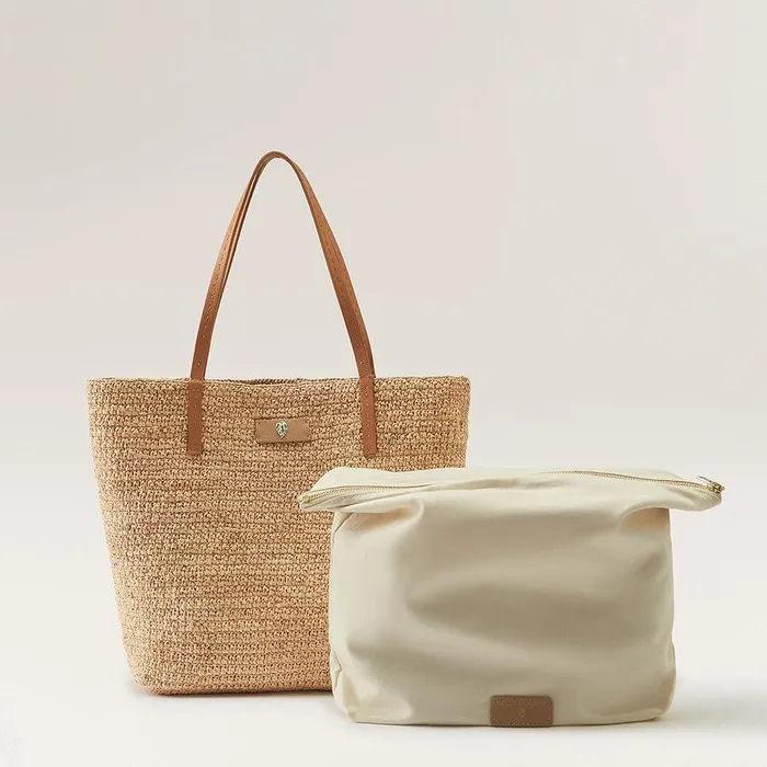 Women Helen Kaminski Tote Bags Davoletta S Tote Bag Nougat Nut