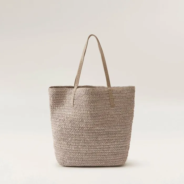 Women Helen Kaminski Tote Bags Davoletta S Tote Eclipse Melange Grey