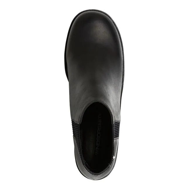 Women Icon Black Platform Boots Windsor Smith Platforms