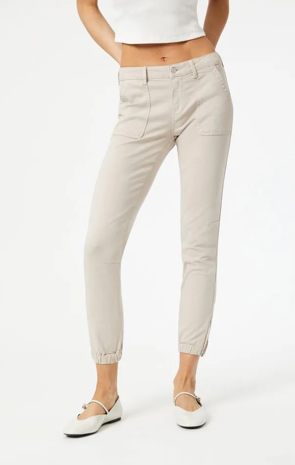 Women Ivy Slim Cargo In Grey Luxe Twill Mavi Jeans Pants Women Ivy Slim Cargo In Grey Luxe Twill Mavi Jeans Pants