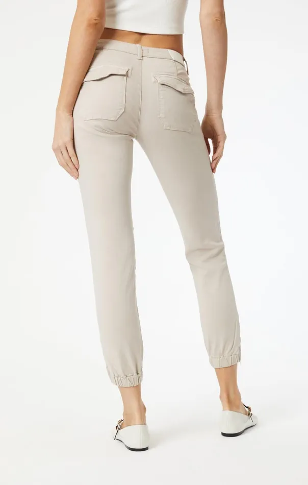 Women Ivy Slim Cargo In Grey Luxe Twill Mavi Jeans Pants Women Ivy Slim Cargo In Grey Luxe Twill Mavi Jeans Pants
