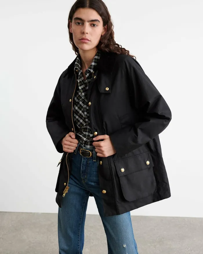 Women Jackets and Blazers Nili Lotan KEDEM PARKA Black
