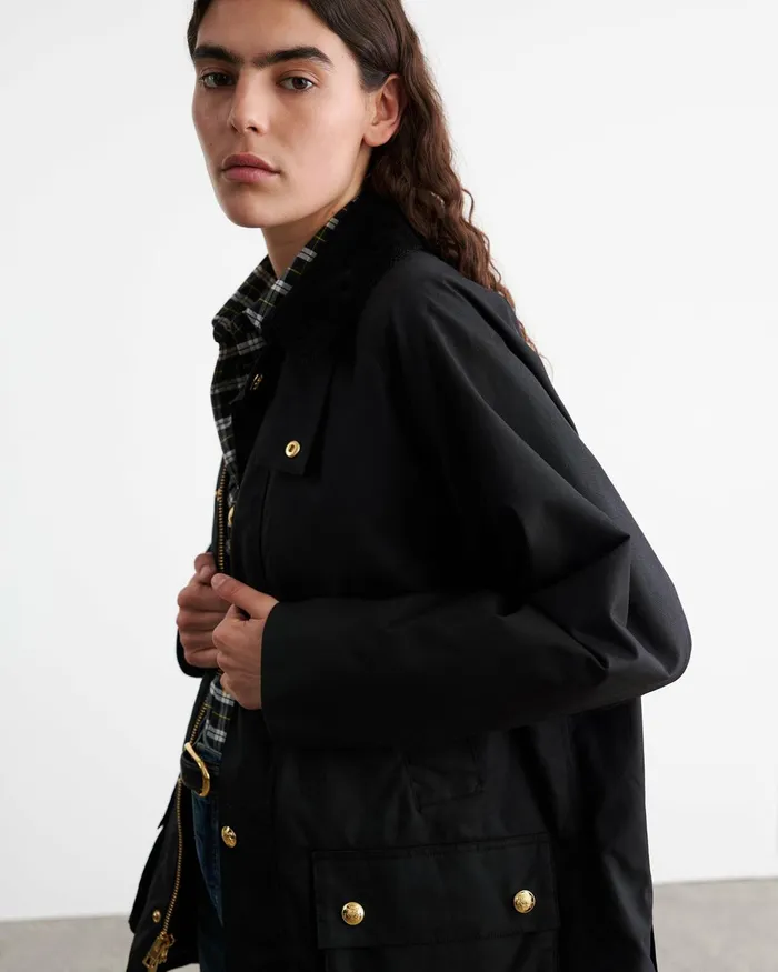 Women Jackets and Blazers Nili Lotan KEDEM PARKA Black