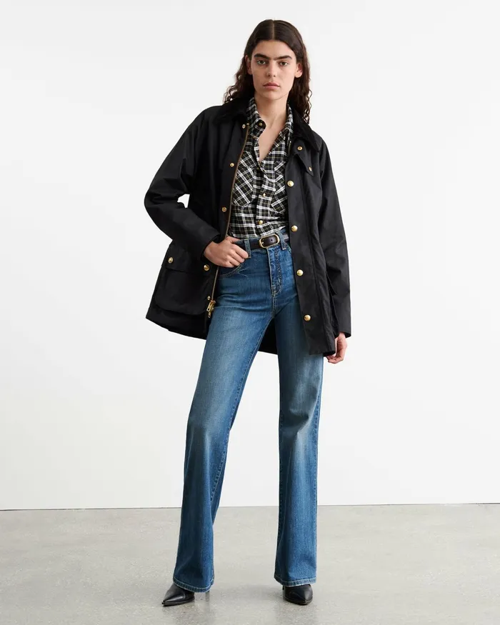 Women Jackets and Blazers Nili Lotan KEDEM PARKA Black
