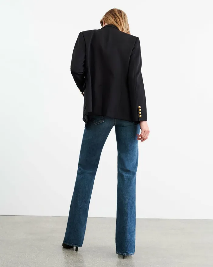Women Jackets and Blazers Nili Lotan NELSON JACKET Black