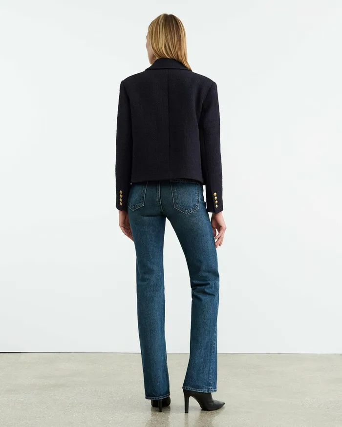 Women Jackets and Blazers Nili Lotan PAOLA JACKET Dark Navy