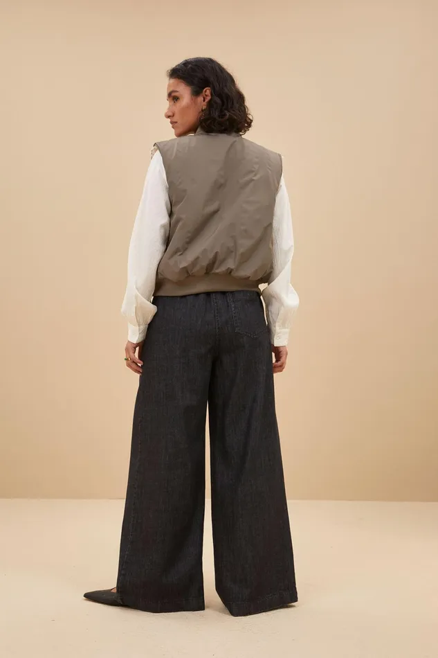 Women Jackets Bybar Aleksi Sleeveless Jacket Clay