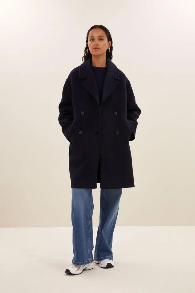 Women Jackets Bybar Dore Coat Midnight