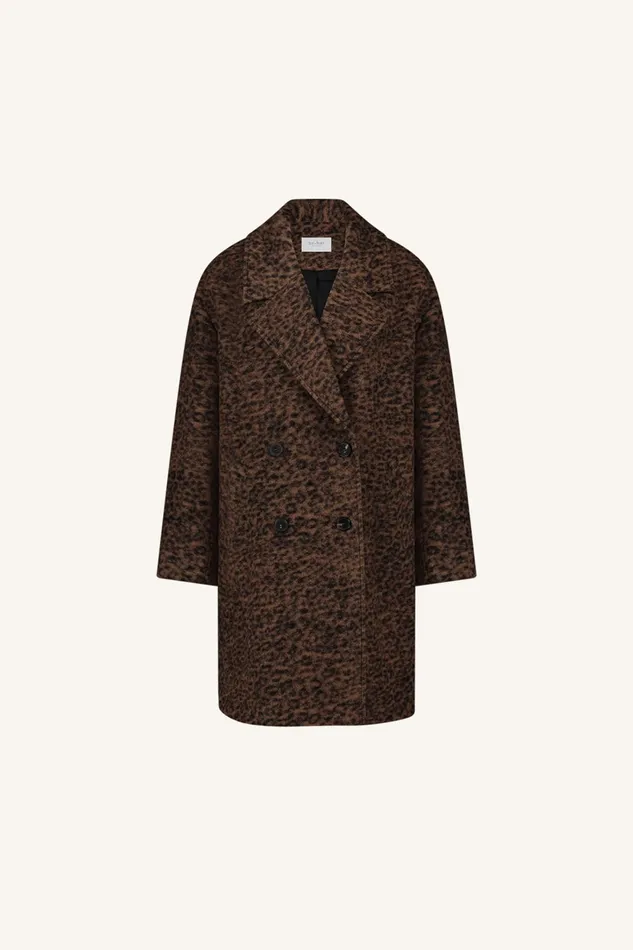 Women Jackets Bybar Dore Leo Coat Leopard