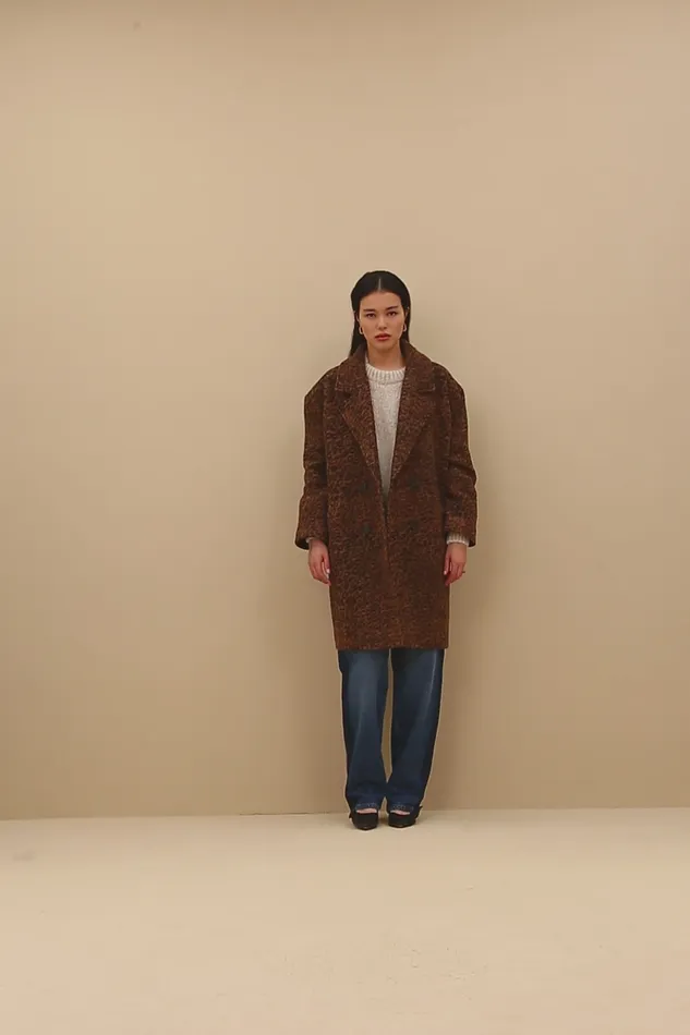 Women Jackets Bybar Dore Leo Coat Leopard