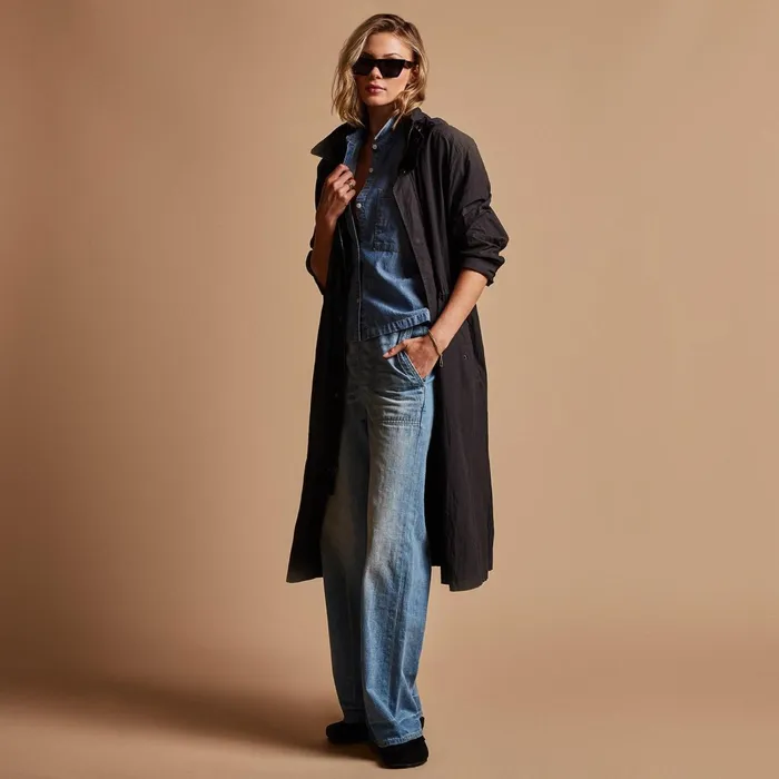 Women JacketsOuterwear James Perse Lightweight Parka Black