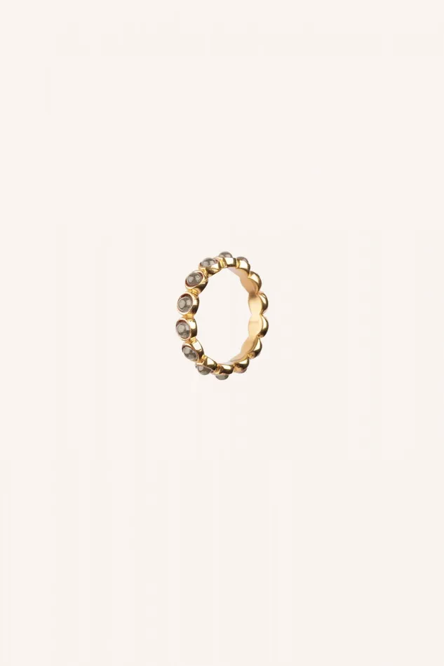 Women Jewellery Bybar Noah Ring Biscuit