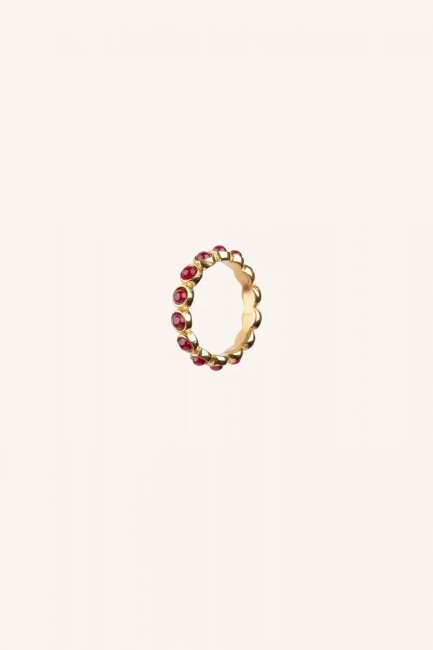 Women Jewellery Bybar Noah Ring Candy Red