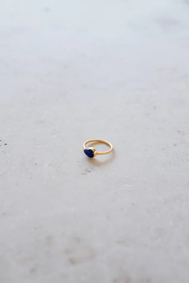 Women Jewellery Bybar PD MINIMAL RING Blue