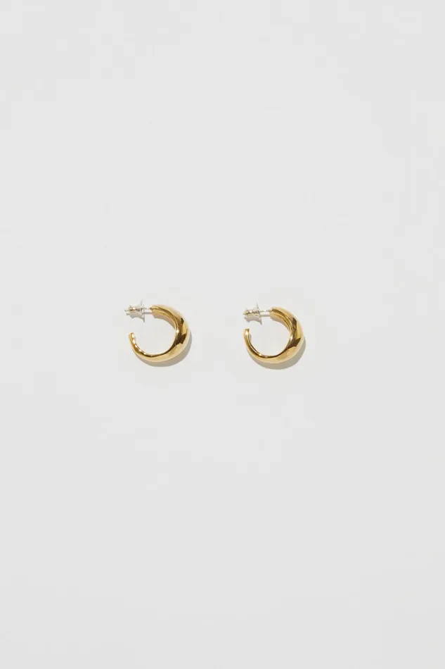 Women Jewellery Lee Mathews FARIS Grosso Earrings Bronze