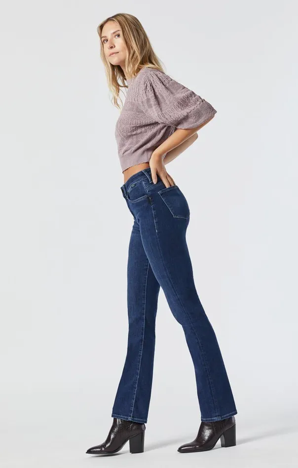 Women Kendra High Rise Straight Leg In Dark Blue Supersoft Mavi Jeans Denim Women Kendra High Rise Straight Leg In Dark Blue Supersoft Mavi Jeans Denim