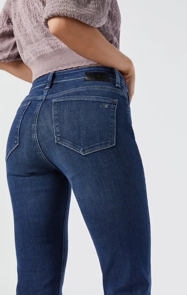 Women Kendra High Rise Straight Leg In Dark Blue Supersoft Mavi Jeans Denim Women Kendra High Rise Straight Leg In Dark Blue Supersoft Mavi Jeans Denim
