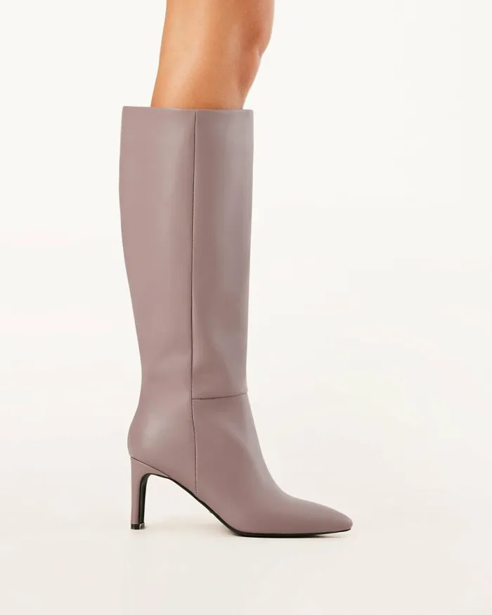 Women Knee High Boots Billini ANTOINETTE 8211 MAUVEBoots