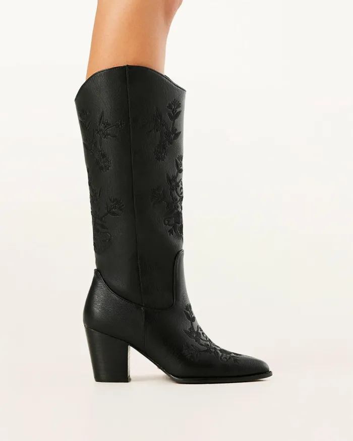 Women Knee High Boots Billini CLEMENTINE 8211 BLACKBoots