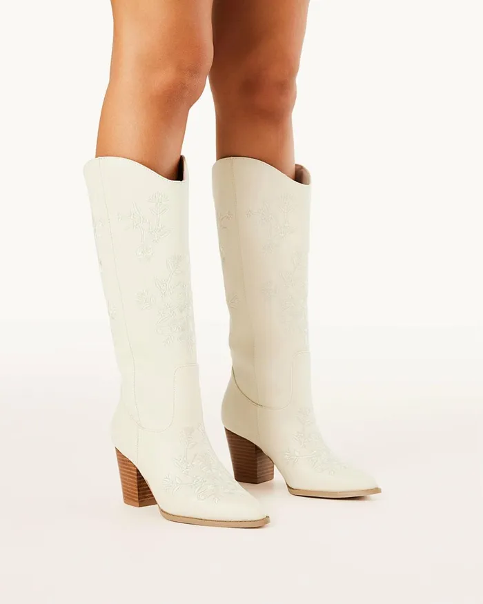 Women Knee High Boots Billini CLEMENTINE 8211 IVORYBoots