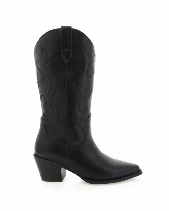 Women Knee High Boots Billini DANARO 8211 BLACK