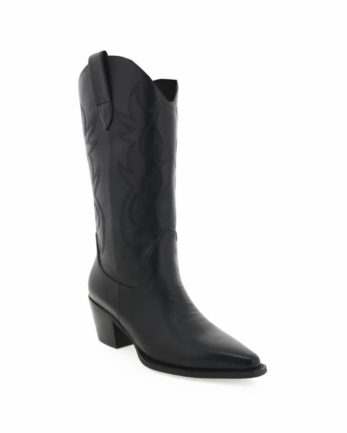 Women Knee High Boots Billini DANARO 8211 BLACK