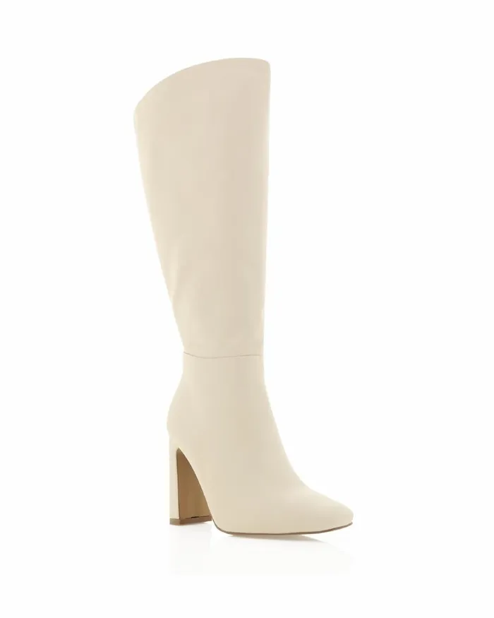 Women Knee High Boots Billini NAKOA EXTENDED CURVE 8211 BONE