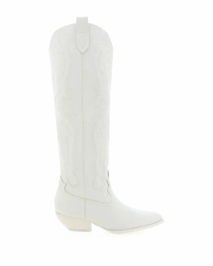 Women Knee High Boots Billini WILDEN 8211 WHITE