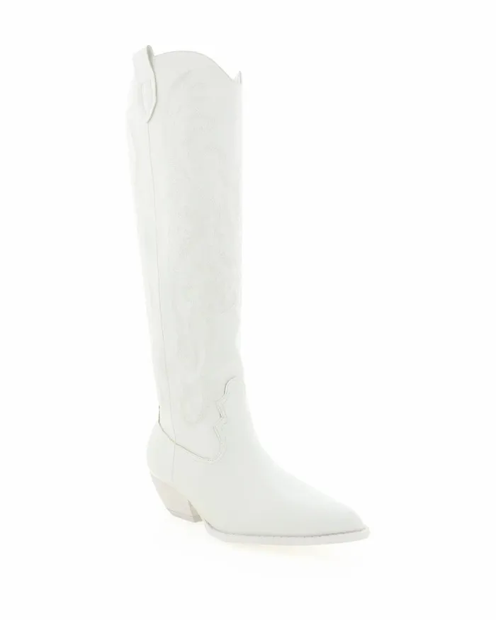 Women Knee High Boots Billini WILDEN 8211 WHITE