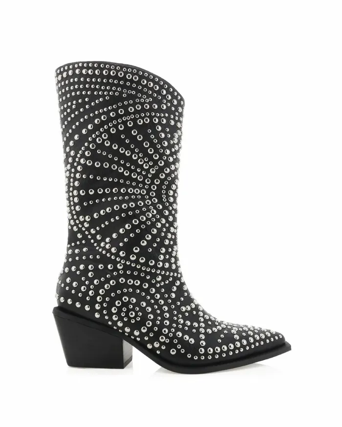 Women Knee High Boots Billini YORI 8211 BLACK