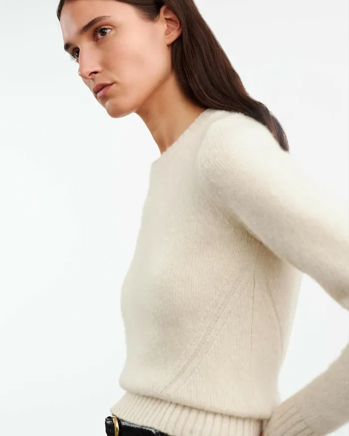 Women Knits and Sweaters Nili Lotan GWENDOLYN SWEATER Charcoal