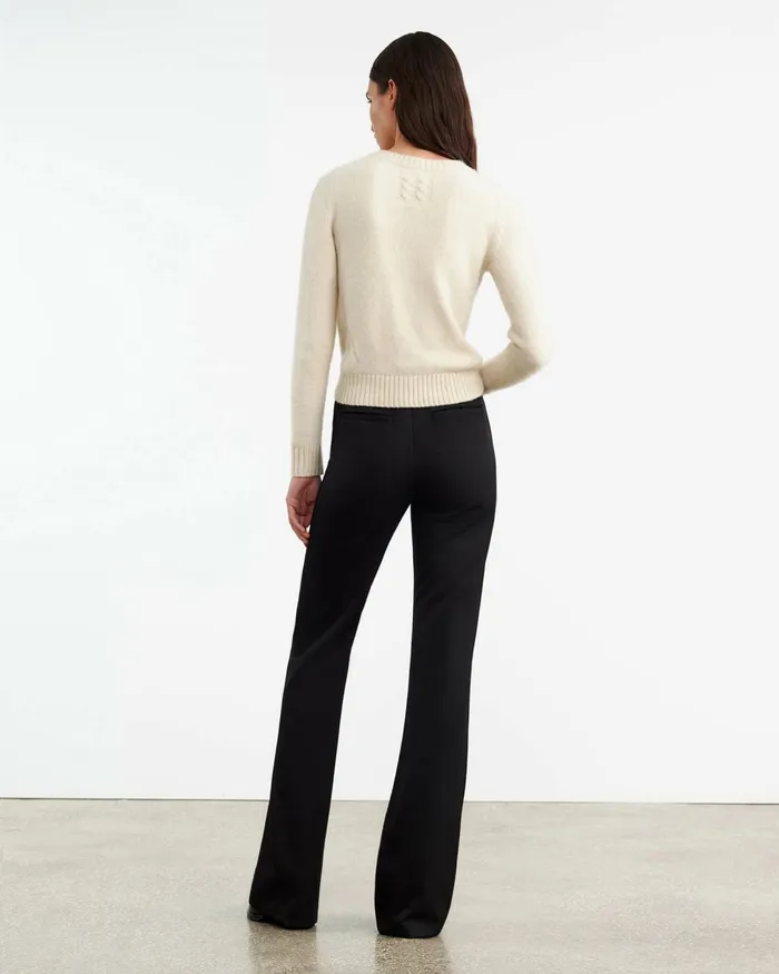Women Knits and Sweaters Nili Lotan GWENDOLYN SWEATER Charcoal