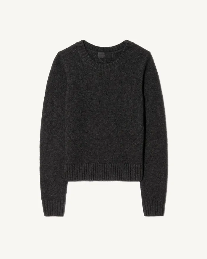 Women Knits and Sweaters Nili Lotan GWENDOLYN SWEATER Charcoal
