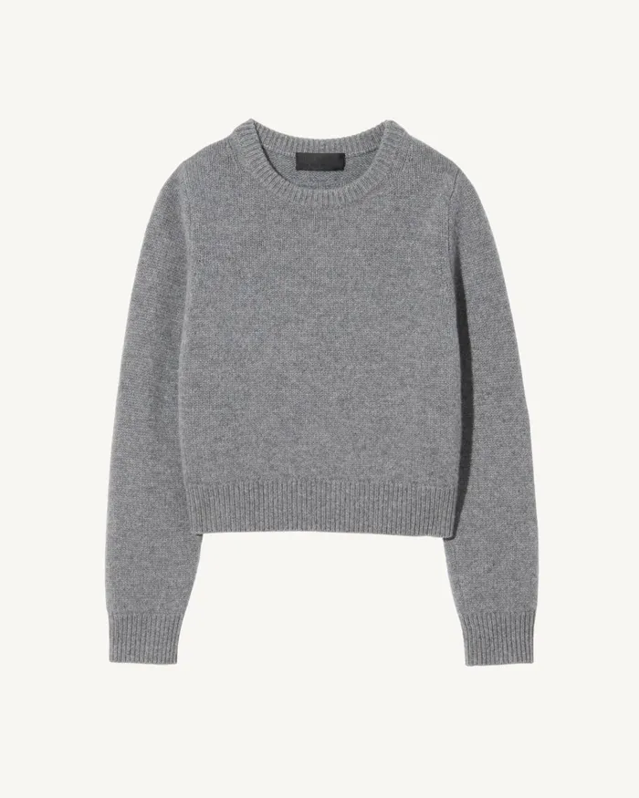 Women Knits and Sweaters Nili Lotan POPPY SWEATER Espresso