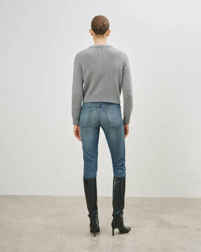 Women Knits and Sweaters Nili Lotan POPPY SWEATER Espresso