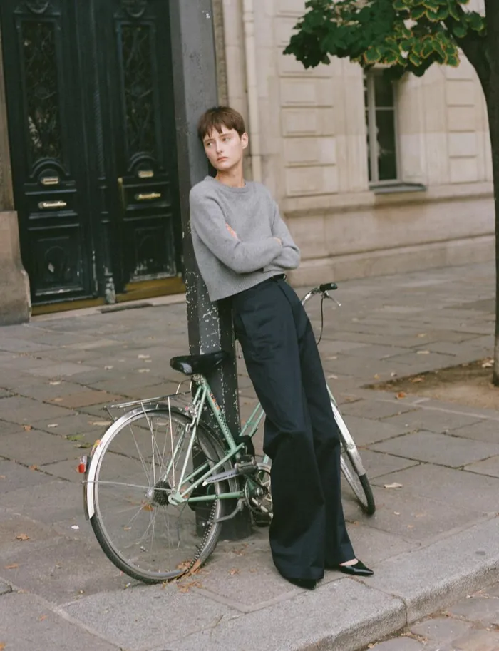 Women Knits and Sweaters Nili Lotan POPPY SWEATER Espresso