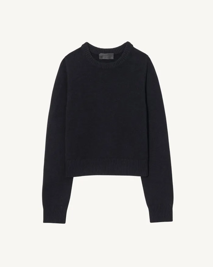 Women Knits and Sweaters Nili Lotan POPPY SWEATER Espresso