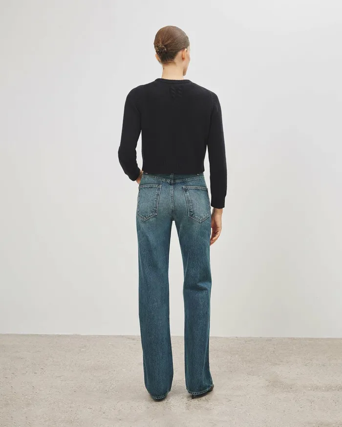 Women Knits and Sweaters Nili Lotan POPPY SWEATER Espresso