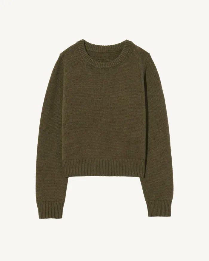 Women Knits and Sweaters Nili Lotan POPPY SWEATER Espresso
