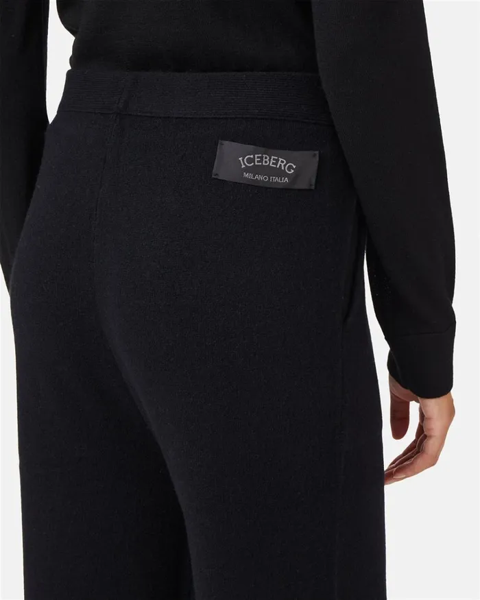 Women KNITWEAR Iceberg Cashmere Jogging Trousers Women KNITWEAR Iceberg Cashmere Jogging Trousers