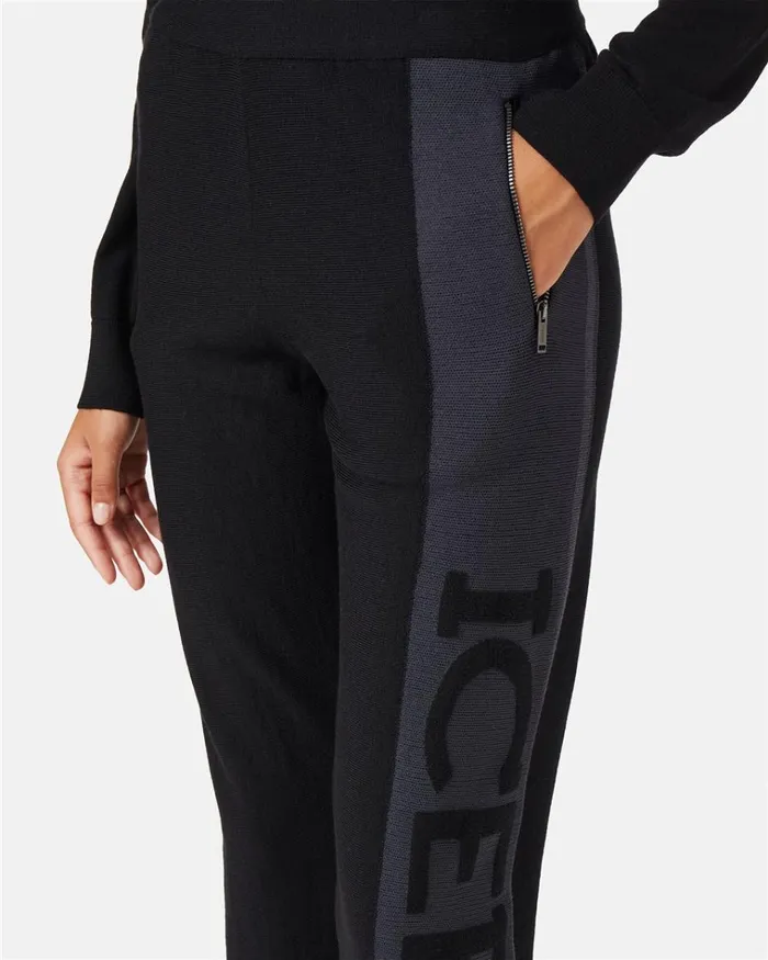 Women KNITWEAR Iceberg Joggers In Extrafine Merino Wool Women KNITWEAR Iceberg Joggers In Extrafine Merino Wool