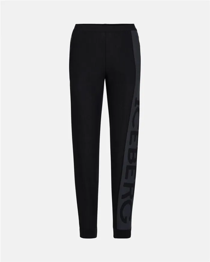 Women KNITWEAR Iceberg Joggers In Extrafine Merino Wool Women KNITWEAR Iceberg Joggers In Extrafine Merino Wool