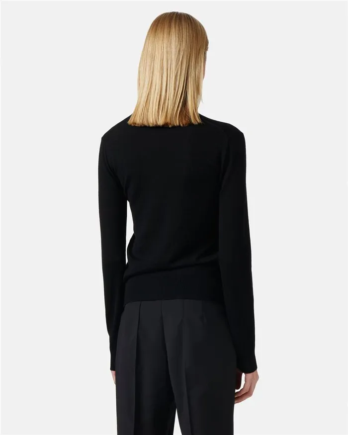 Women KNITWEAR Iceberg Merino Mockneck Sweater Women KNITWEAR Iceberg Merino Mockneck Sweater