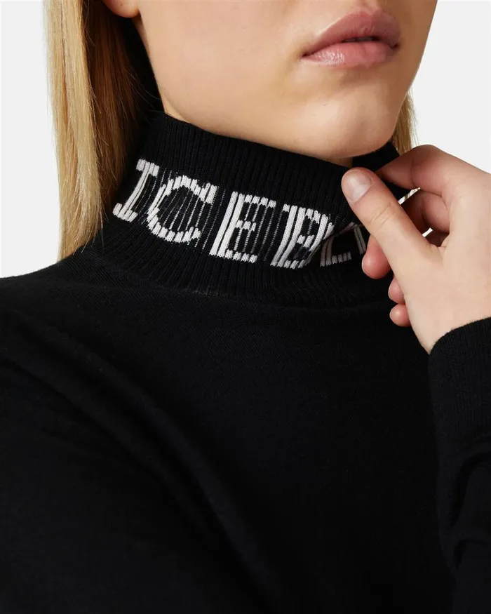 Women KNITWEAR Iceberg Merino Mockneck Sweater Women KNITWEAR Iceberg Merino Mockneck Sweater