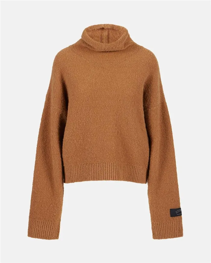Women KNITWEAR Iceberg Turtleneck In Boucl Wool Women KNITWEAR Iceberg Turtleneck In Boucl Wool