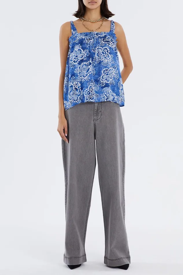 Women Lollys Laundry Blouses Tshirts Anne Top Flower Print