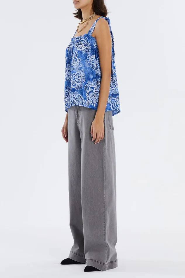 Women Lollys Laundry Blouses Tshirts Anne Top Flower Print