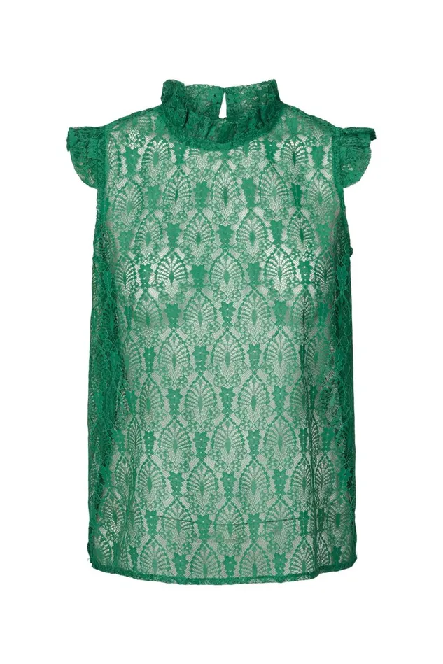 Women Lollys Laundry Blouses Tshirts Dea Top Green