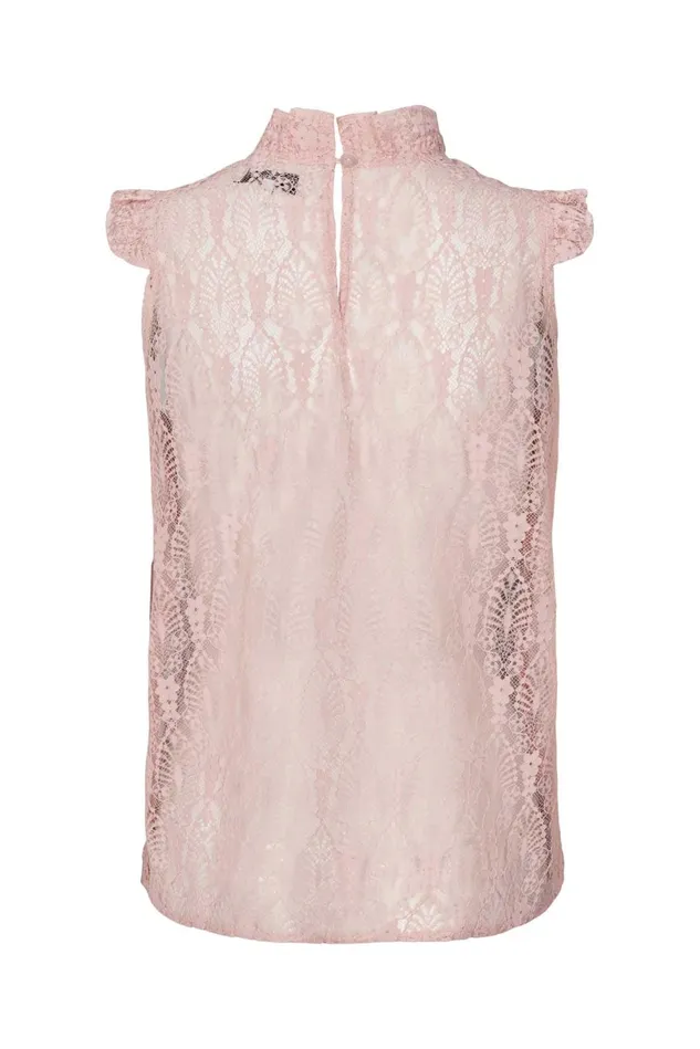 Women Lollys Laundry Blouses Tshirts Dea Top Light Pink